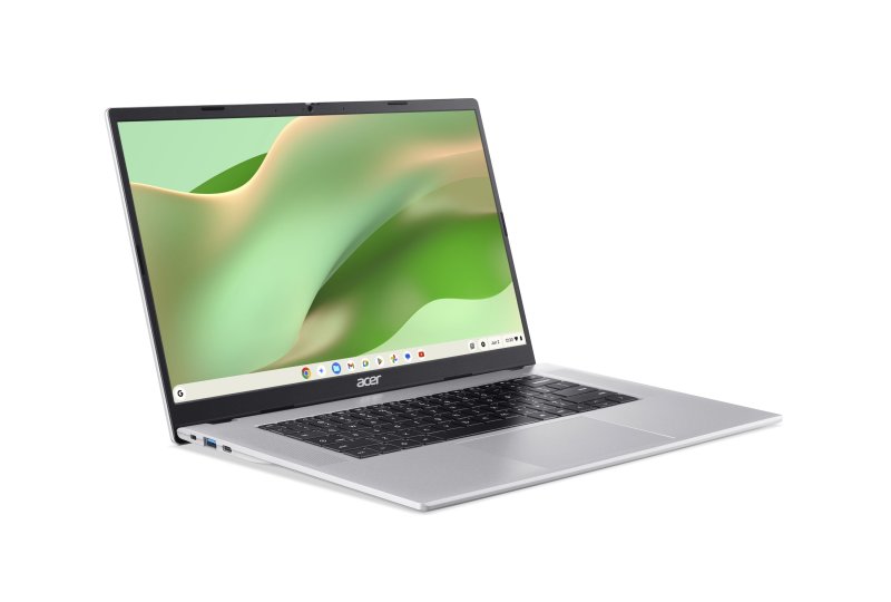 Acer Chromebook 315 / CB315-8H-862K / MTK-8189GV / AZ / 15,6" / FHD / 8GB / 128GB / Mali G57 / Chrome / Silver - obrázek č. 6