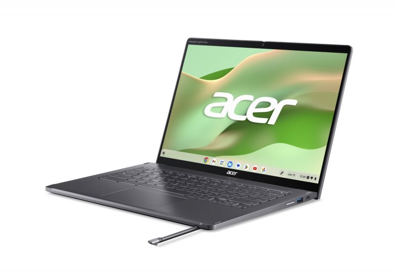 Acer Chromebook/ Spin 714 (CP714-2WN)/ i3-1315U/ 14"/ WUXGA/ T/ 8GB/ 256GB SSD/ UHD/ Chrome/ Gray/ 2R - obrázek č. 2