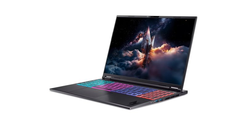 Acer Nitro 16S AI / AN16S-61-R8NW / AI9-365 / 16" / 2560x1600 / 32GB / 1TB / RTX 5070Ti / bez OS / Black - obrázek č. 1