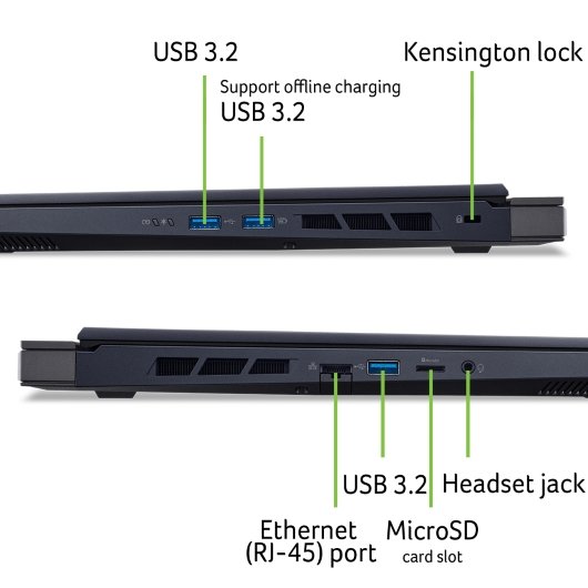 Acer Predator Helios Neo 16/ PHN16-72-99BP/ i9-14900HX/ 16"/ 2560x1600/ 32GB/ 1TB SSD/ RTX 4060/ W11H/ Black/ - obrázek č. 8