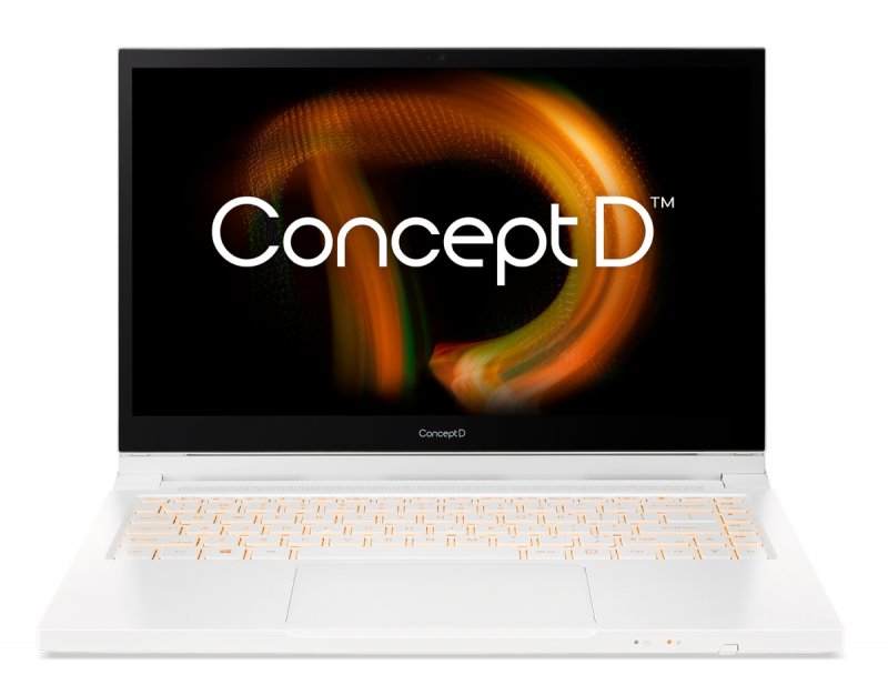 Acer ConceptD 3/ 3/ i7-11800H/ 14"/ FHD/ T/ 16GB/ 1TB SSD/ GTX 1650/ W11P/ White/ 3R - obrázek produktu
