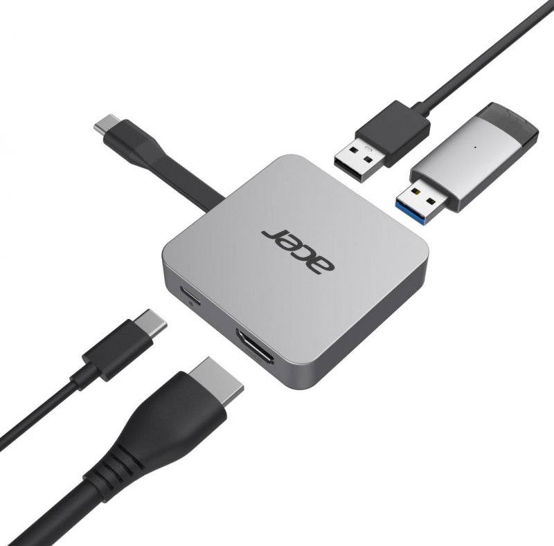 Acer 4in1 USB-C dongle (USB,HDMI) - obrázek produktu