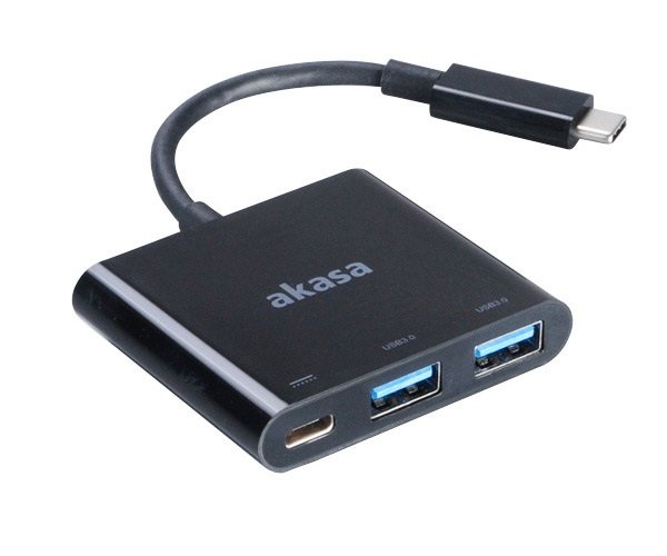 AKASA - power adaptér USB typ C s USB 3.0 - obrázek produktu