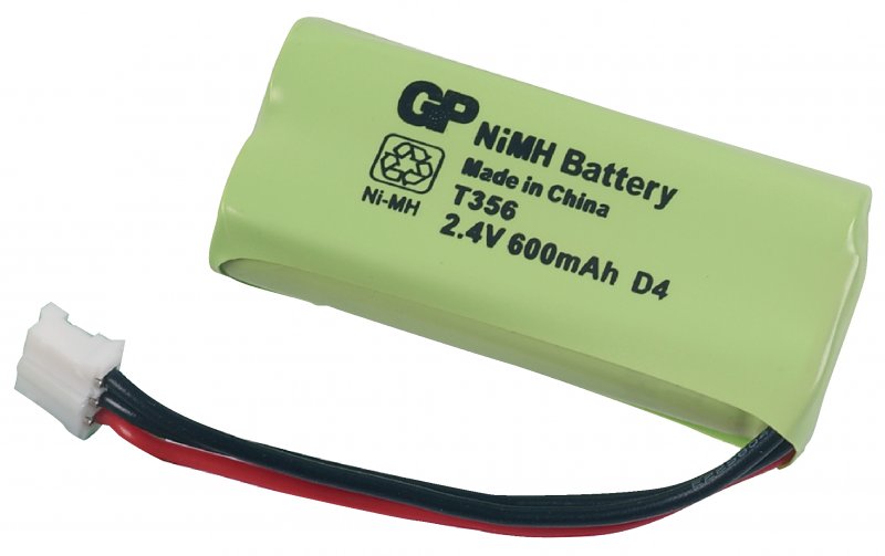 Dobíjecí Ni-MH baterie 2.4 V 600 mAh 1-Blistr - obrázek č. 1