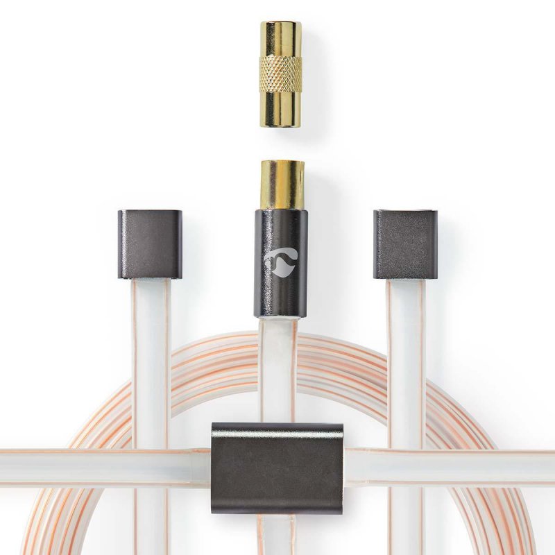 Koaxiální Kabel | IEC (Koax) Zástrčka  ANFMTB105GY20 - obrázek produktu