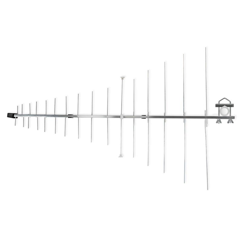 Venkovní anténa | UHF / VHF | Rozsah příjmu: ≥50 km | LTE700 | Zesílení: 12 dB | 75 Ohm | Délka antény: 1210 mm | ABS / Hliník - obrázek č. 3