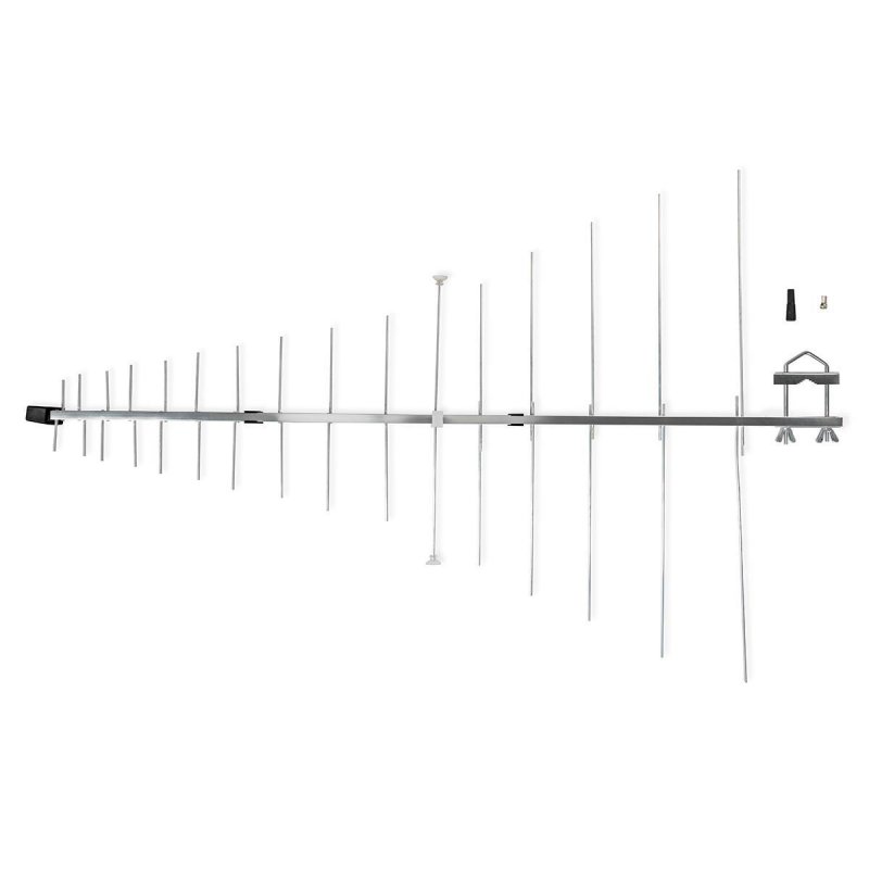Venkovní anténa | UHF / VHF | Rozsah příjmu: ≥50 km | LTE700 | Zesílení: 12 dB | 75 Ohm | Délka antény: 1210 mm | ABS / Hliník - obrázek č. 7