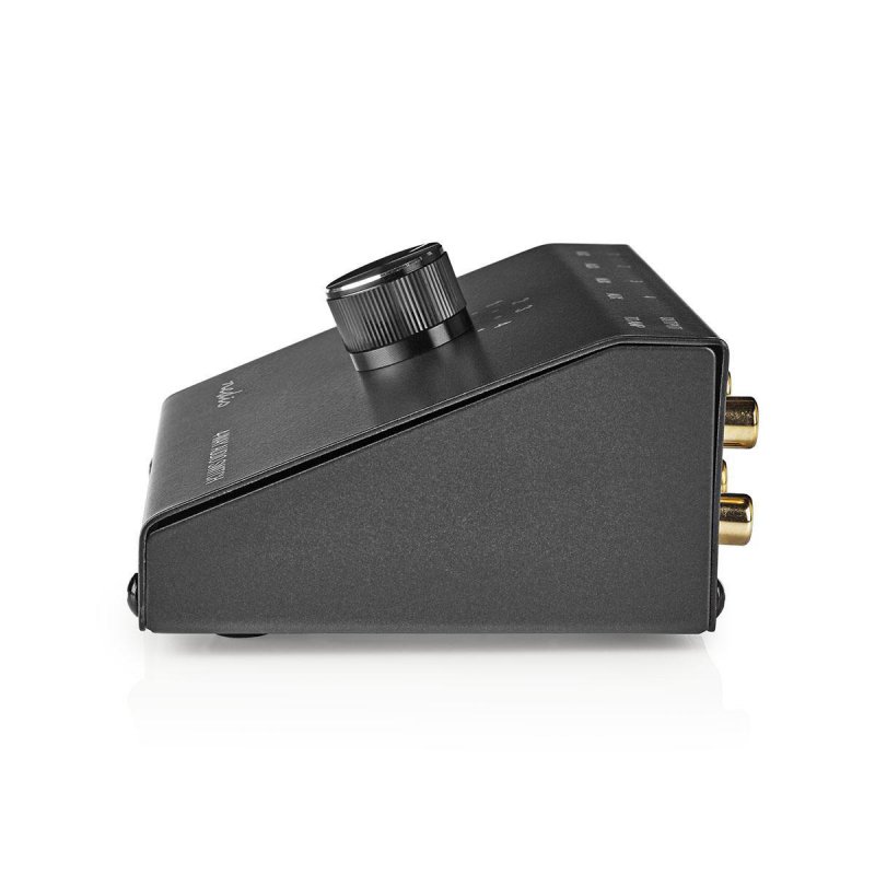 Analogový Audio Přepínač | 4 Porty port(s) | Vstupní konektor: 1x 3,5 mm / 3x (2x RCA Zásuvka) | Výstupní konektor: 1x (2x RCA Z - obrázek č. 1