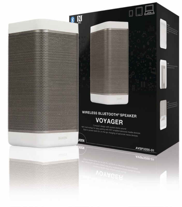 Bluetooth Reproduktor 2.0 Voyager 20 W Bílá/Antracit - obrázek č. 1