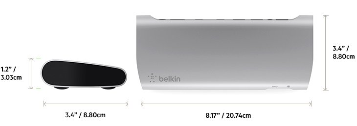 BELKIN Thunderbolt 3 Express Dock HD (40 Gbps) - obrázek č. 4