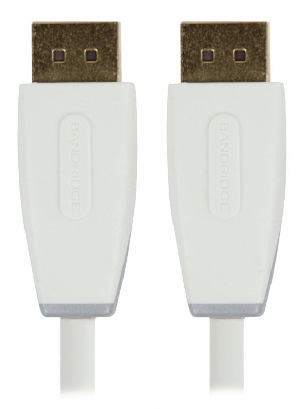 Kabel DisplayPort DisplayPort Zástrčka - DisplayPort Zástrčka 1.00 m Bílá - obrázek č. 1