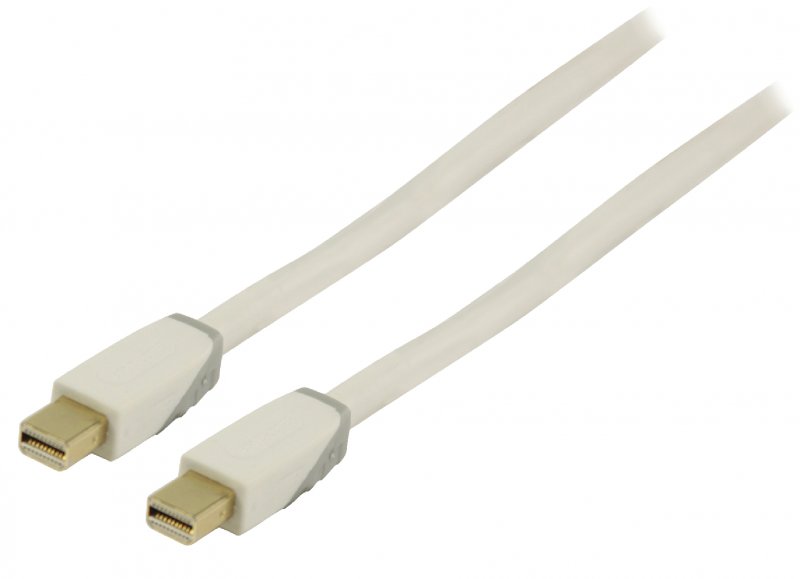 Kabel Mini DisplayPort Mini DisplayPort Zástrčka - Mini DisplayPort Zástrčka 3.00 m Bílá - obrázek č. 2
