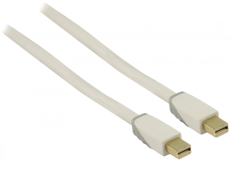 Kabel Mini DisplayPort Mini DisplayPort Zástrčka - Mini DisplayPort Zástrčka 3.00 m Bílá - obrázek č. 3