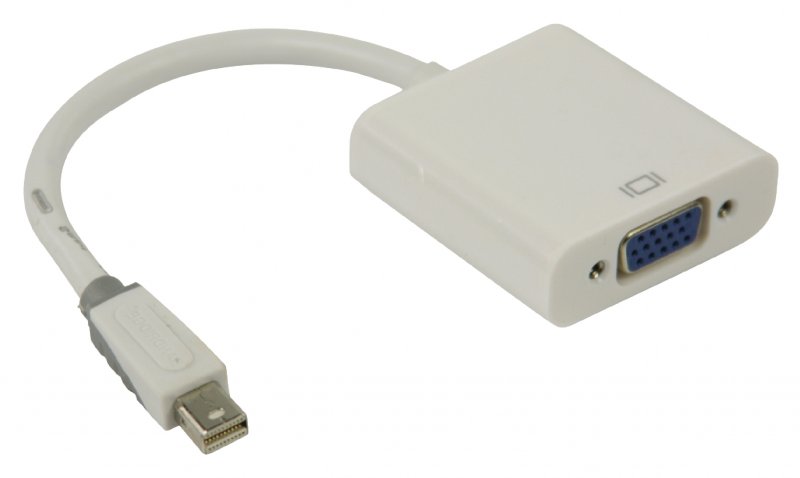 Kabel Mini DisplayPort Mini DisplayPort Zástrčka - VGA Zásuvka 0.20 m Bílá BBM37850W02 - obrázek č. 3