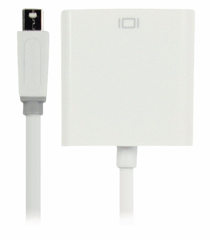 Kabel Mini DisplayPort Mini DisplayPort Zástrčka - VGA Zásuvka 0.20 m Bílá BBM37850W02 - obrázek č. 4