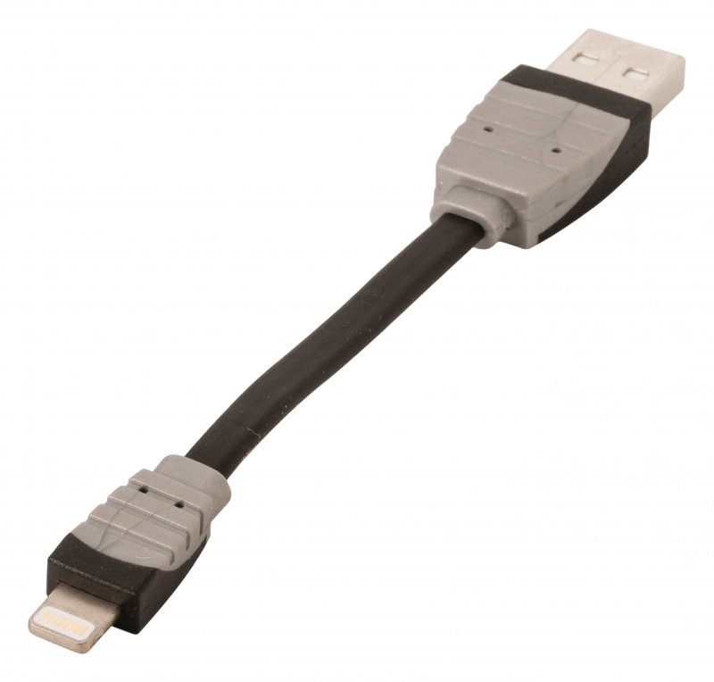 Synchronizační a Nabíjecí Kabel Apple Lightning - USB A Zástrčka 0.10 m Černá BBM39300B01 - obrázek č. 5