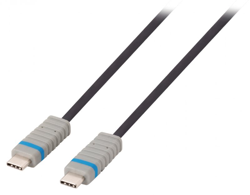 Kabel USB 3.0 USB-C Zástrčka - USB-C Zástrčka 1.00 m Modrá GEN 1 (5 Gbps) - obrázek č. 1