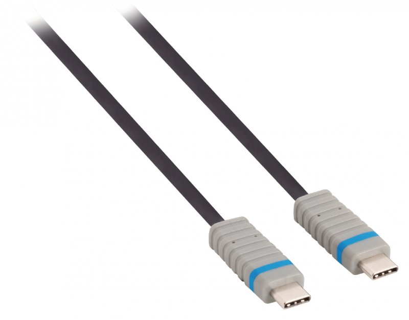 Kabel USB 3.0 USB-C Zástrčka - USB-C Zástrčka 1.00 m Modrá GEN 1 (5 Gbps) - obrázek č. 2