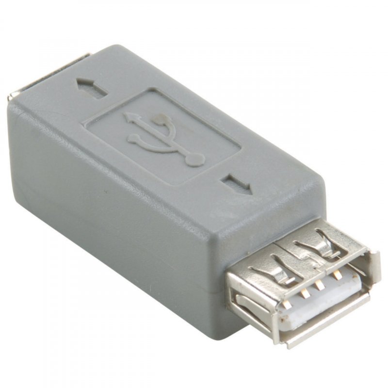 Adaptér USB 2.0 USB A Zásuvka - B Zásuvka Šedá - obrázek č. 5