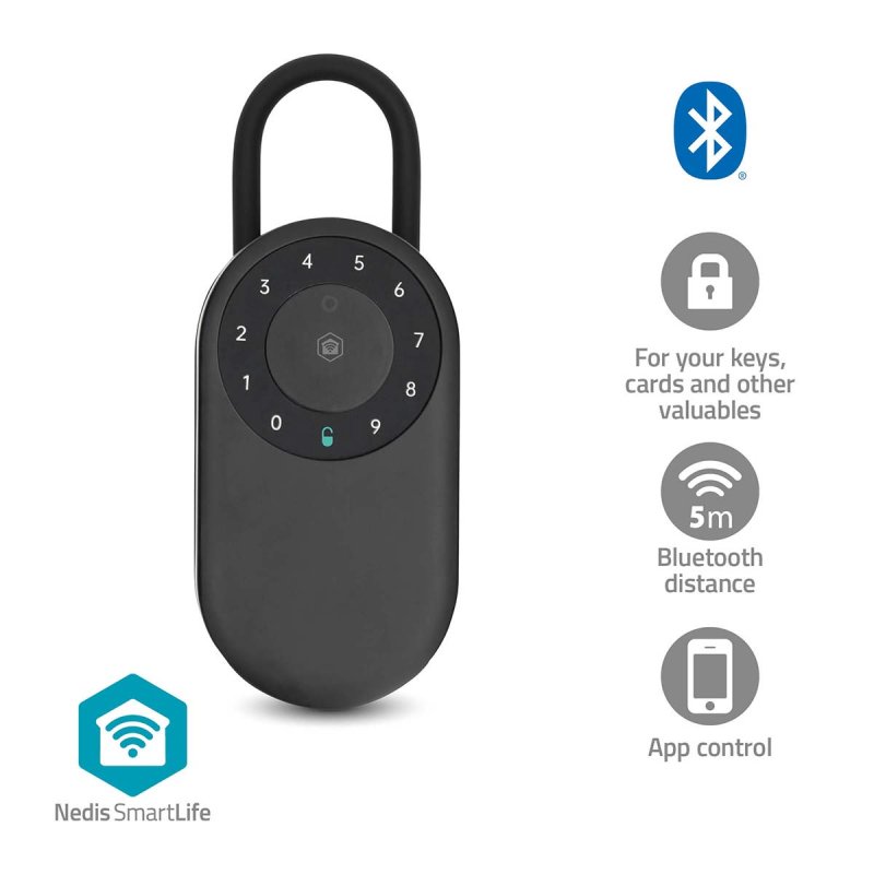 Trezor na klíče SmartLife | Bluetooth®  BTHKB11BK - obrázek produktu