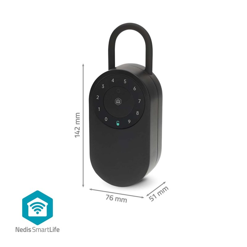 Trezor na klíče SmartLife | Bluetooth®  BTHKB11BK - obrázek č. 3