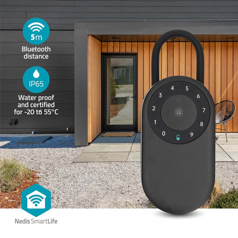 Trezor na klíče SmartLife | Bluetooth®  BTHKB11BK - obrázek č. 2