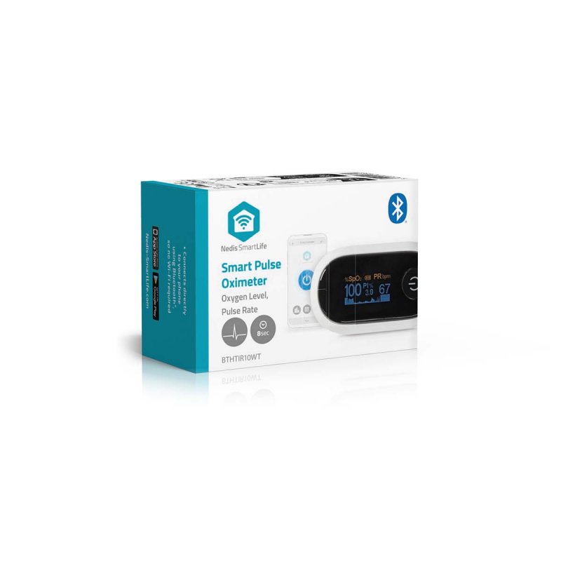 SmartLife Pulzní Oxymetr | Bluetooth  BTHOX10WT - obrázek č. 5