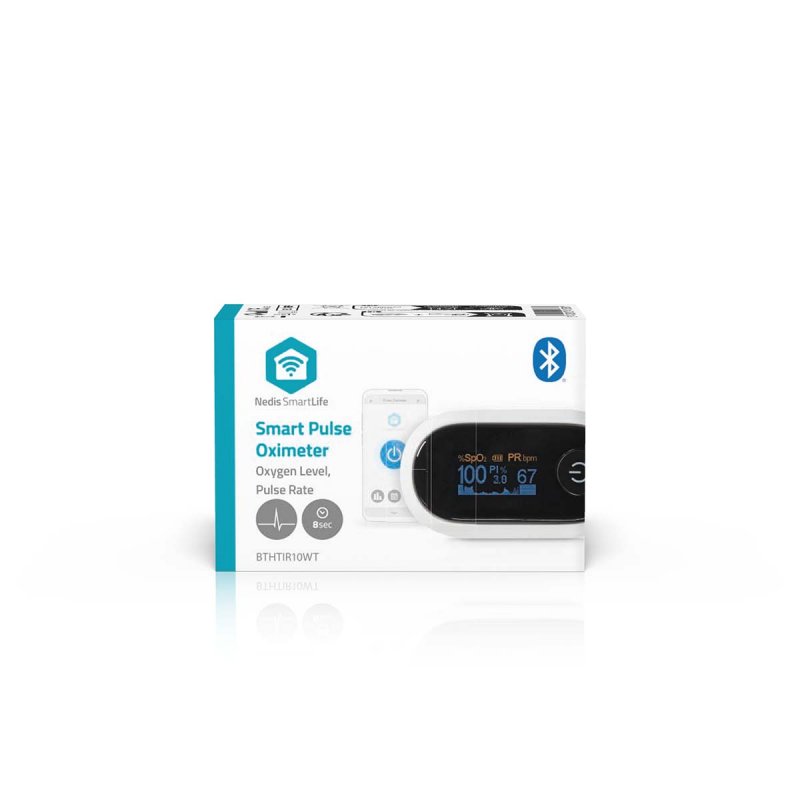 SmartLife Pulzní Oxymetr | Bluetooth  BTHOX10WT - obrázek č. 3