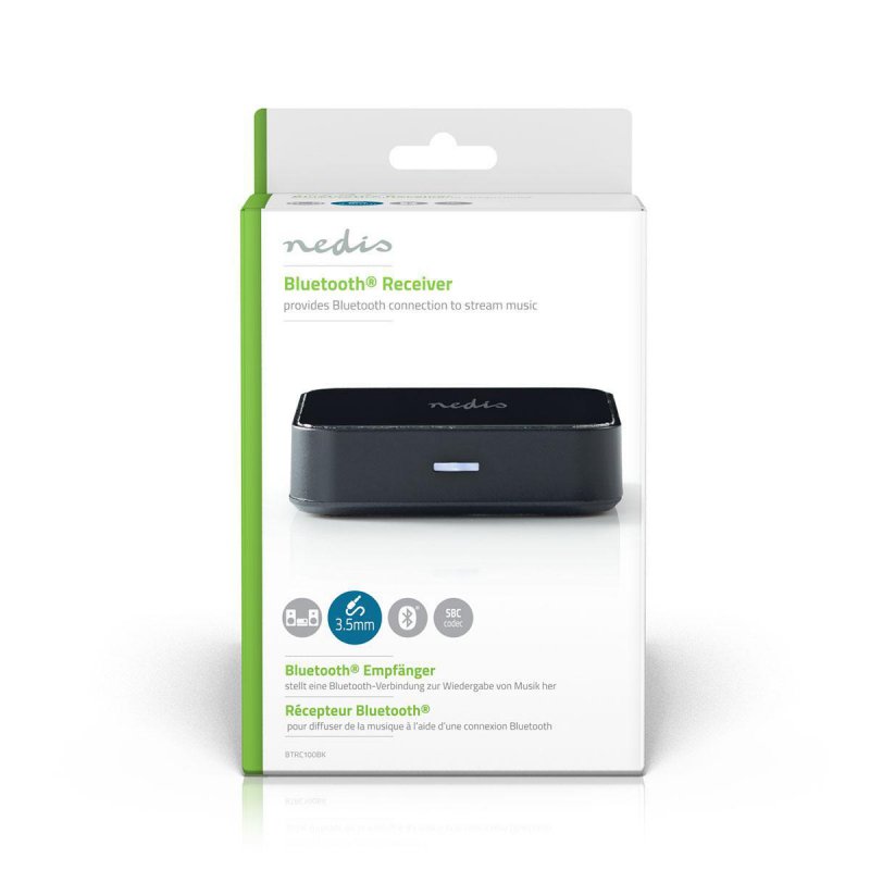 Bluetooth Přijímač | Výstupní konektor: 1x 3,5 mm | SBC | Černá - obrázek č. 3