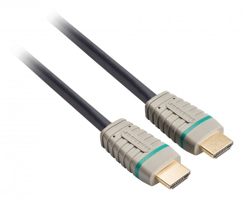 High Speed HDMI Kabel s Ethernetem HDMI Konektor - HDMI Konektor 15.0 m Modrá - obrázek č. 2
