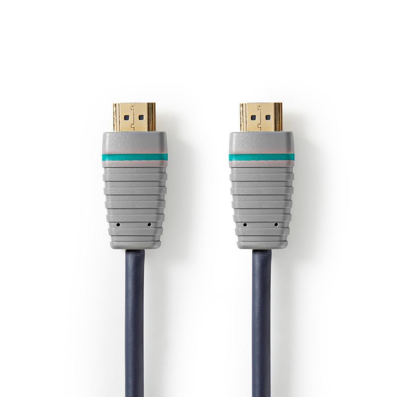 Ultra Vysokorychlostní Kabel HDMI s Podporou Ethernetu | HDMI Konektor - HDMI Konektor | 2 m | Modrý - obrázek produktu