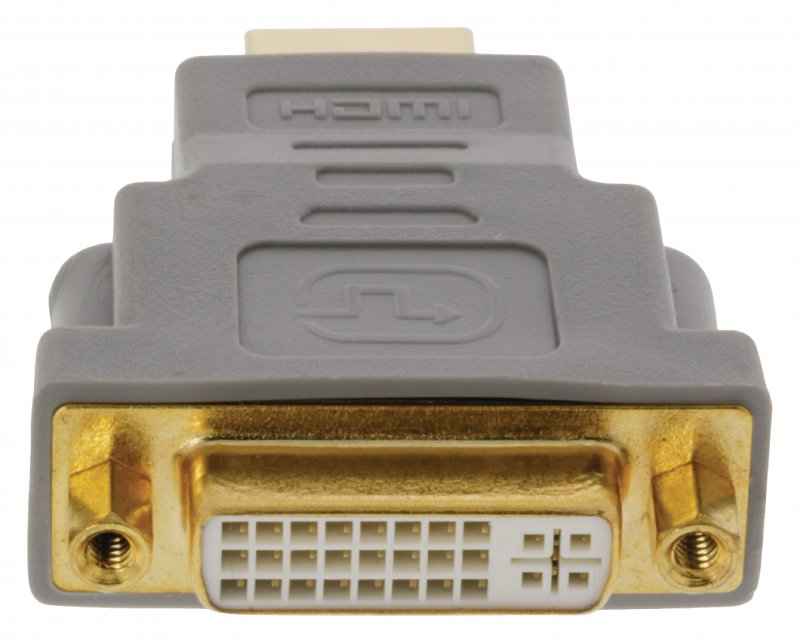 Adaptér High Speed HDMI HDMI Konektor - DVI-D 24+1p Zásuvka Šedá BVP100 - obrázek č. 5