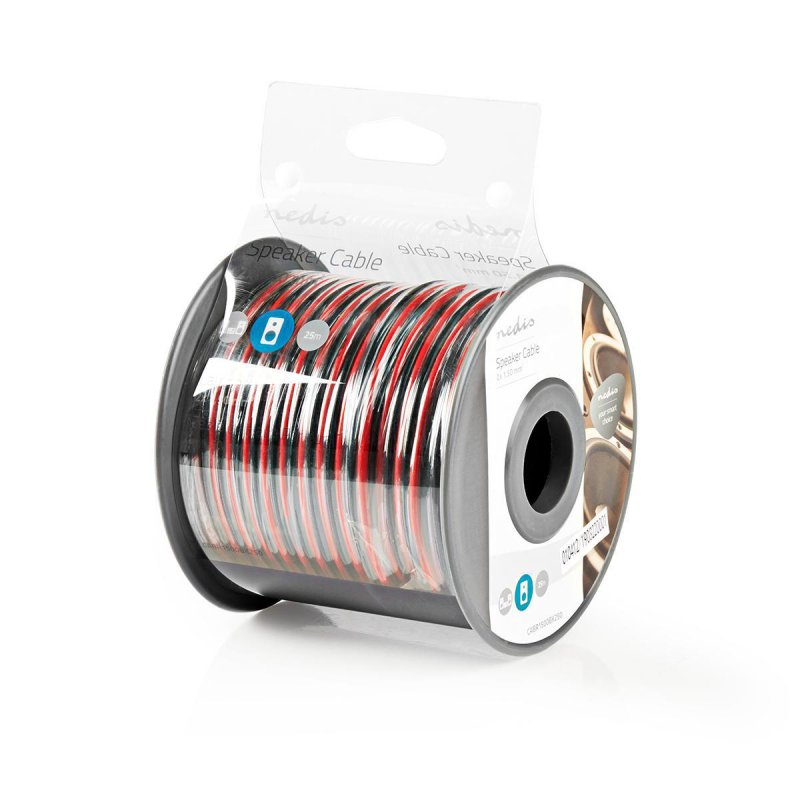 Repro kabel | 2x 1.50 mm² | Měď  CABR1500BK250 - obrázek č. 2