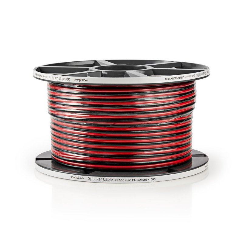 Repro kabel | 2x 2.50 mm² | Měď  CABR2500BK1000 - obrázek č. 2