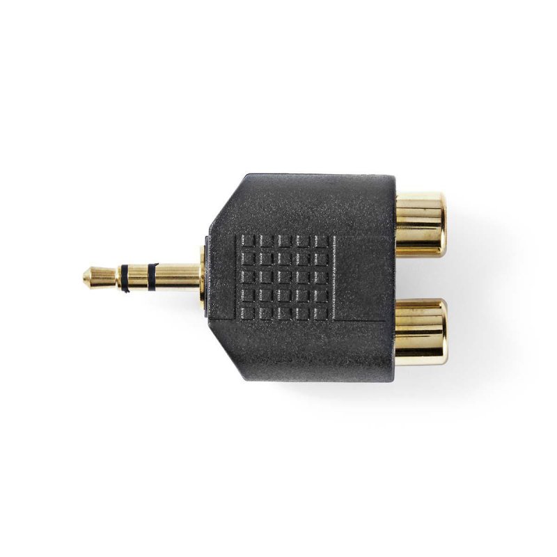 Stereo Audio Adaptér | 3,5 mm Zástrčka  CAGP22940BKG - obrázek produktu