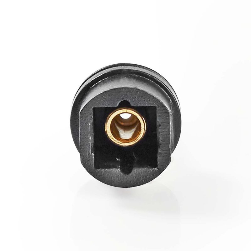 Toslink adaptér | Optická 3,5 mm Zástrčka | Toslink Zásuvka | Přímý | ABS | Černá | 10 kusů | Obálka - obrázek č. 1