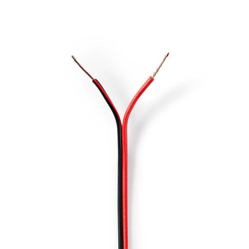 Repro kabel | 2x 0.50 mm² | CCA  CAGW0500BK1000 - obrázek produktu