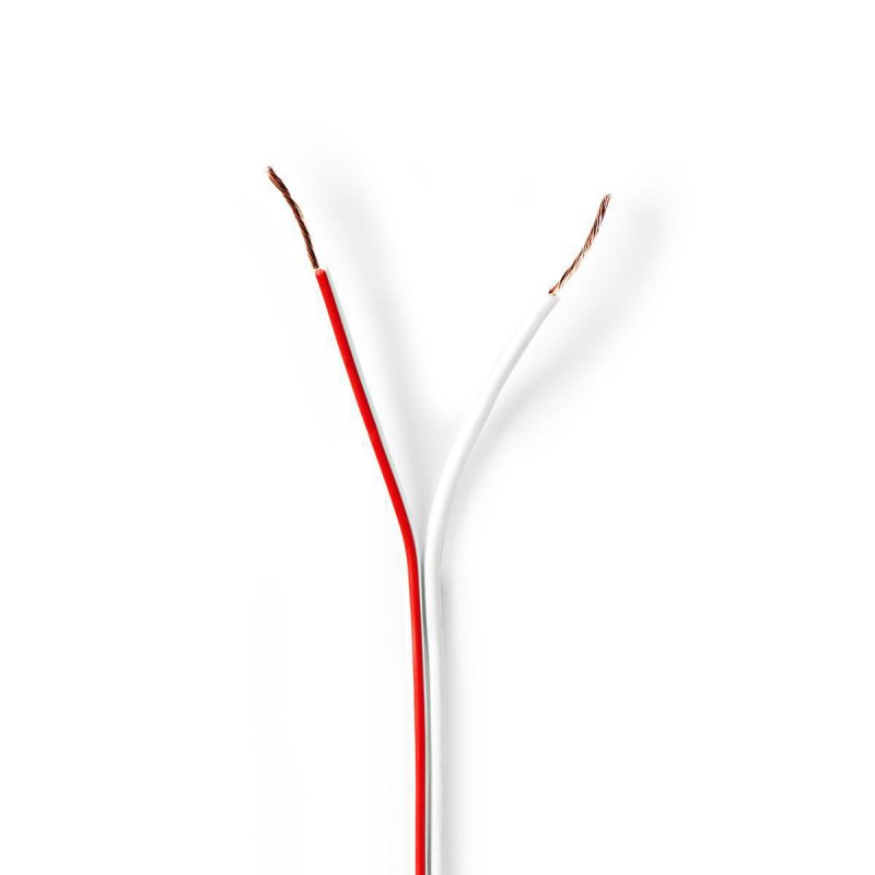 Repro kabel | 2x 0.50 mm² | CCA  CAGW0500WT1000 - obrázek produktu