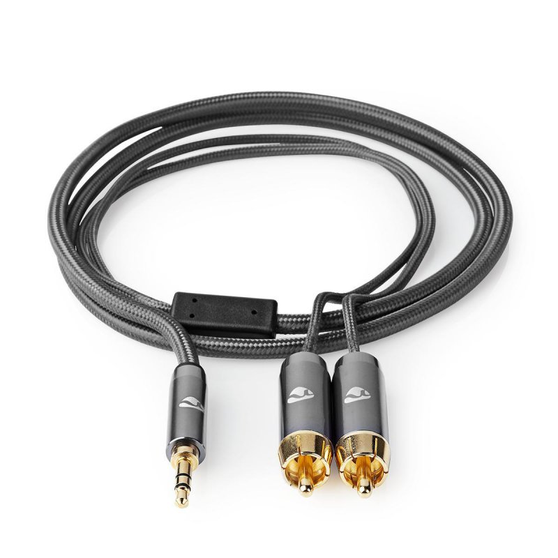 Stereo Audio Kabel | 3,5 mm Zástrčka  CATB22200GY10 - obrázek č. 2