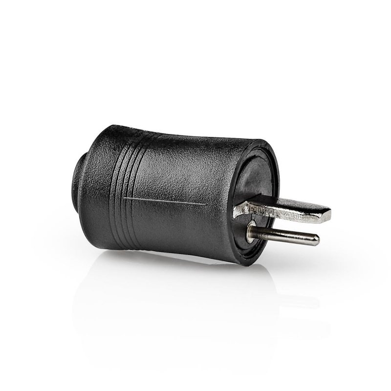 Speaker Connector | Přímý | Zástrčka | Poniklované | Pájecí | Průměr vstupního kabelu: 2.0 mm | ABS | Černá | 25 ks | Plastový S - obrázek č. 6
