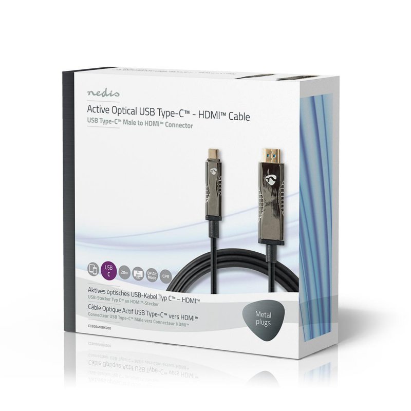 Active Optical USB kabel | USB-C™ Zástrčka  CCBG6410BK200 - obrázek č. 4