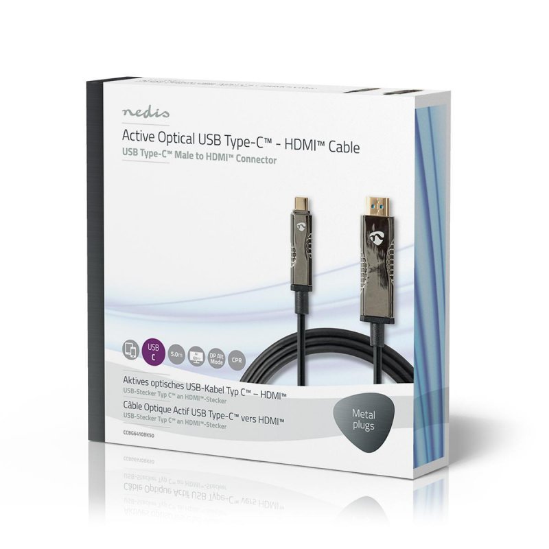 Active Optical USB kabel | USB-C™ Zástrčka  CCBG6410BK50 - obrázek č. 4