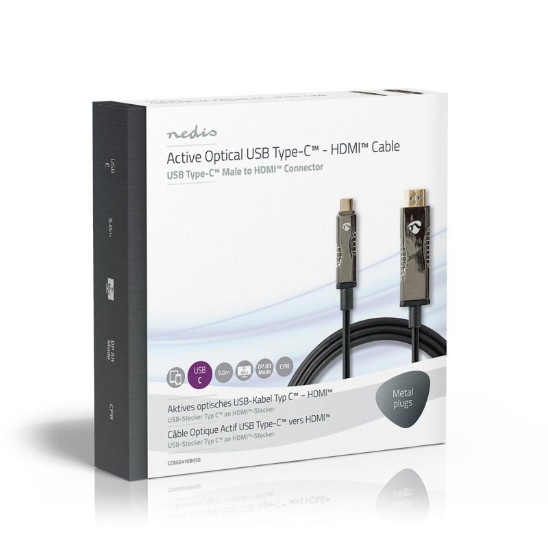 Active Optical USB kabel | USB-C™ Zástrčka  CCBG6410BK50 - obrázek č. 5