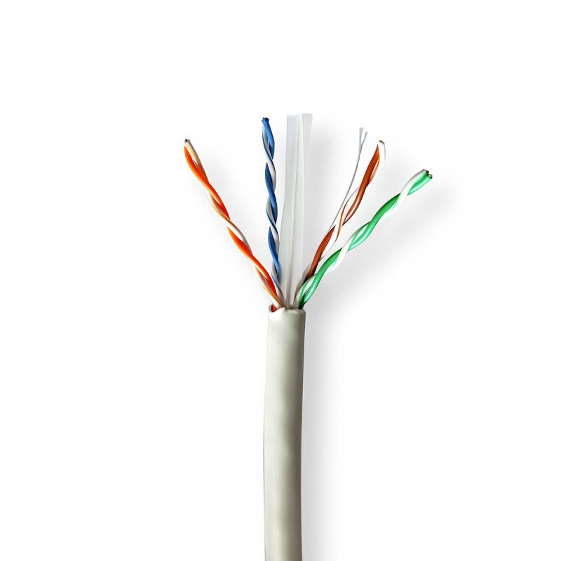 Síťový kabel Roll | CAT6 | Drát  CCBG8525GY100S - obrázek produktu