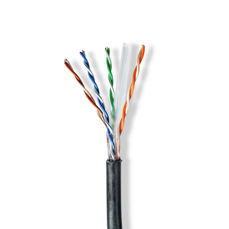 Síťový kabel Roll | CAT6 | Drát  CCBG8590BK305S - obrázek produktu
