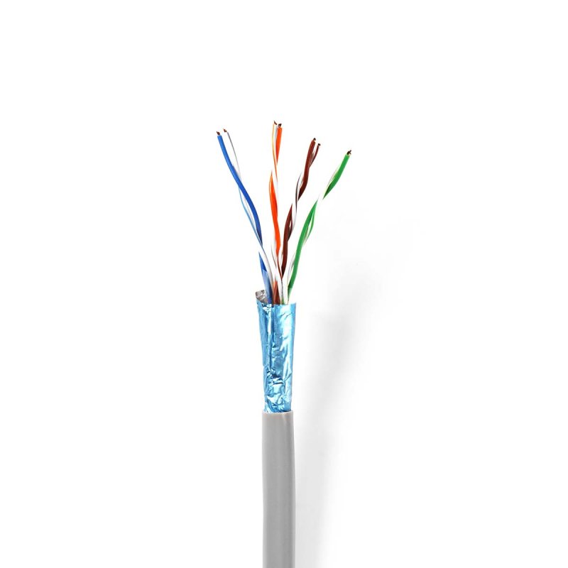 Síťový kabel CAT5e v roli | Stranded  CCBGFTP5GY100 - obrázek č. 1