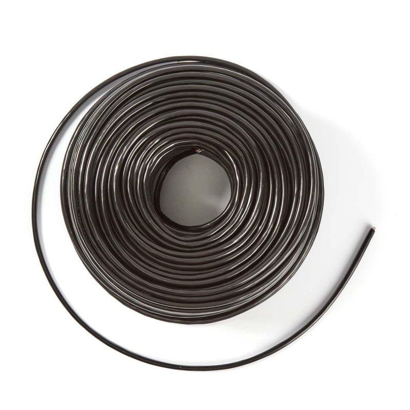 Síťový kabel Roll | CAT5e | Drát | F / UTP | Měď | 305.0 m | Venkovní | Kulatý | PVC | Černá | Dárkový Box - obrázek produktu
