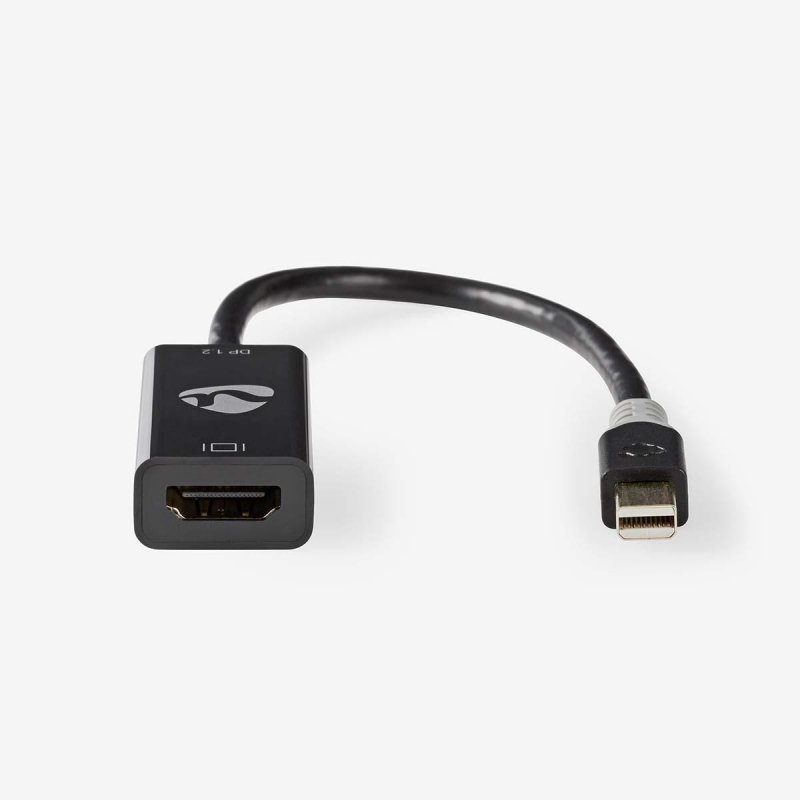 Mini DisplayPort kabel | DisplayPort 1.2 | Mini DisplayPort Zástrčka | Výstup HDMI™ | 21.6 Gbps | Pozlacené | 0.20 m | Kulatý | - obrázek č. 1