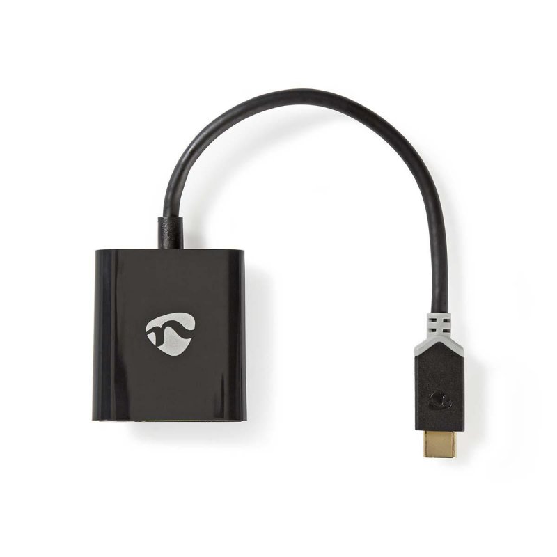 USB Adaptér | USB 3.1 | USB Typ-C ™ Zástrčka | Výstup HDMI™ | 0.20 m | Kulatý | Pozlacené | PVC | Antracitová | Box s Okénkem - obrázek produktu