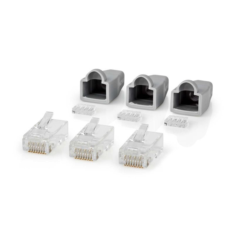 RJ45 konektor | Zástrčka | Drát UTP CAT6  CCBW89355GY - obrázek č. 5
